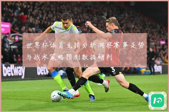 世界杯体育竞猜分析洞察赛事走势与战术策略预测数据研判